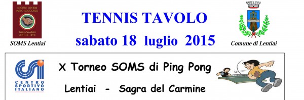 torneo di ping pong Lentiai