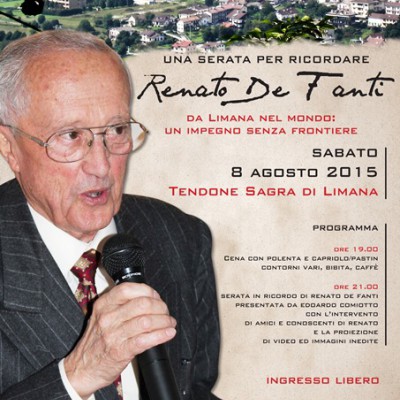 ricordare Renato De Fanti